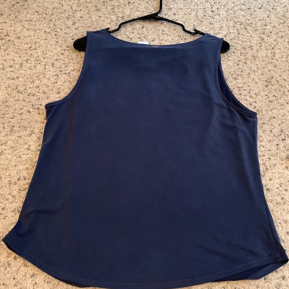 White House Black Market Drape Neck Tank - Picture 5 of 8